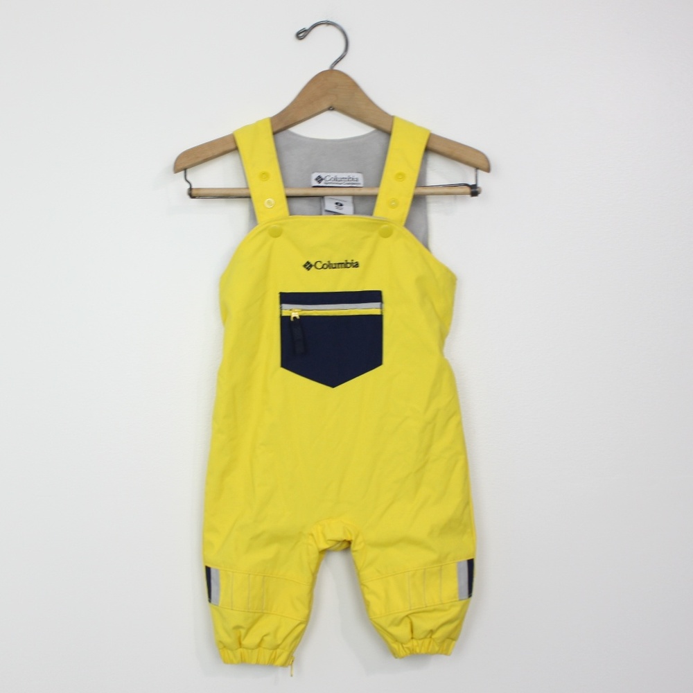 Columbia Bright Yellow Snowpant Sz 6m